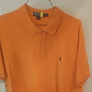 Polo by Ralph Lauren Men's XXL Vibrant Orange Polo Shirt